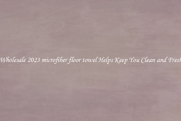 Wholesale 2023 microfiber floor towel Helps Keep You Clean and Fresh