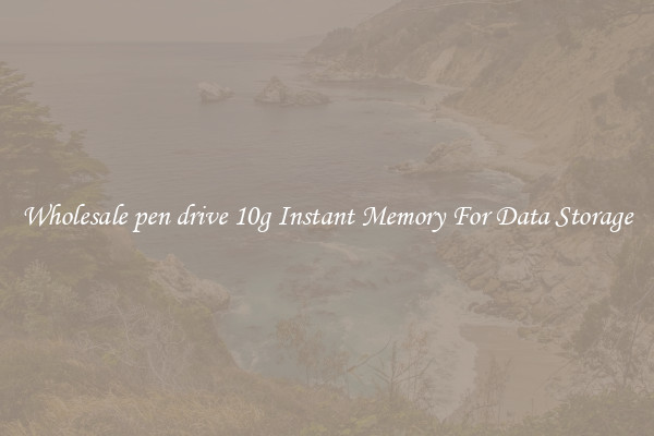 Wholesale pen drive 10g Instant Memory For Data Storage