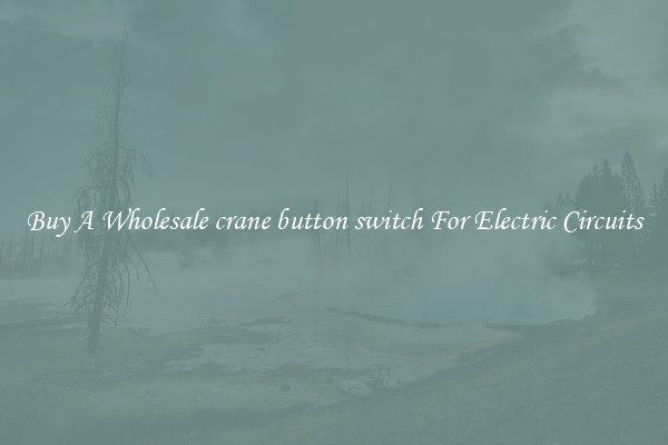 Buy A Wholesale crane button switch For Electric Circuits